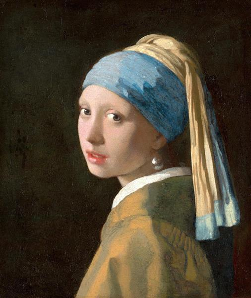 Moça com Brinco de Pérola — Johannes Vermeer, c. 1665